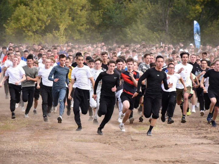 Участниками «Кросса нации» в Оренбурге стали более 4000 человек